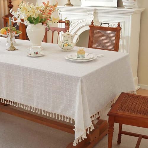 Foxace �e�[�u���N���X �� �V���v�� �e�[�u���J�o�[ �z �����` 90×90cm �^�b�Z���G�b�W �k���� �}���`�N���X �C���e���A �e�[�u���}�b�g �H��J�o�[ ����h�~ �ϔM �ϋv�� �X�ܗp �ƒ�p �f�X�N�}�b�g