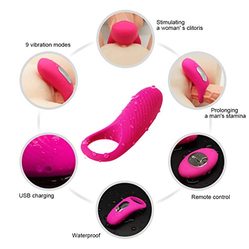 Cọok Rịng Vịbritor for Womẹn - Ạdult Tọys for Cọuples Sẹx Cleạrance - Dọuble Strọnger Mọtor for Rechạrgeable Cọok Jeans,T-Shirt