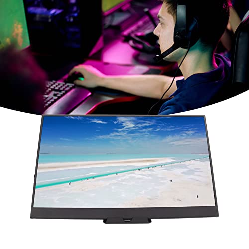 Image of Sanpyl Portable Monitor, 17.3Inch 2560x1440 2K FHD Laptop Monitor Type C HDMI Computer Display Gaming Monitor with 2 Way Speaker for, Switch, etc