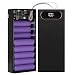 Produktbild Cuifati 16 X Externes Akkugehäuse, 2 USB-Ausgänge, DIY-Powerbank, Kunststoffgehäuse mit LCD-Display, Powerbank-Gehäuse, mit DREI Micro-/Typ-C-Eingängen, Kleines und Leichtes