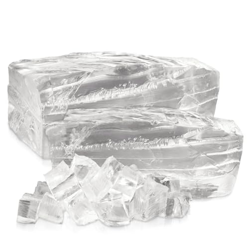 CLTNIKET 5LB Jelly Wax for DIY Candle Making Soft & Elastic Crystal Clear Gel Wax for Candle Making & Decorative Accents & Handcraft Scente Candles.