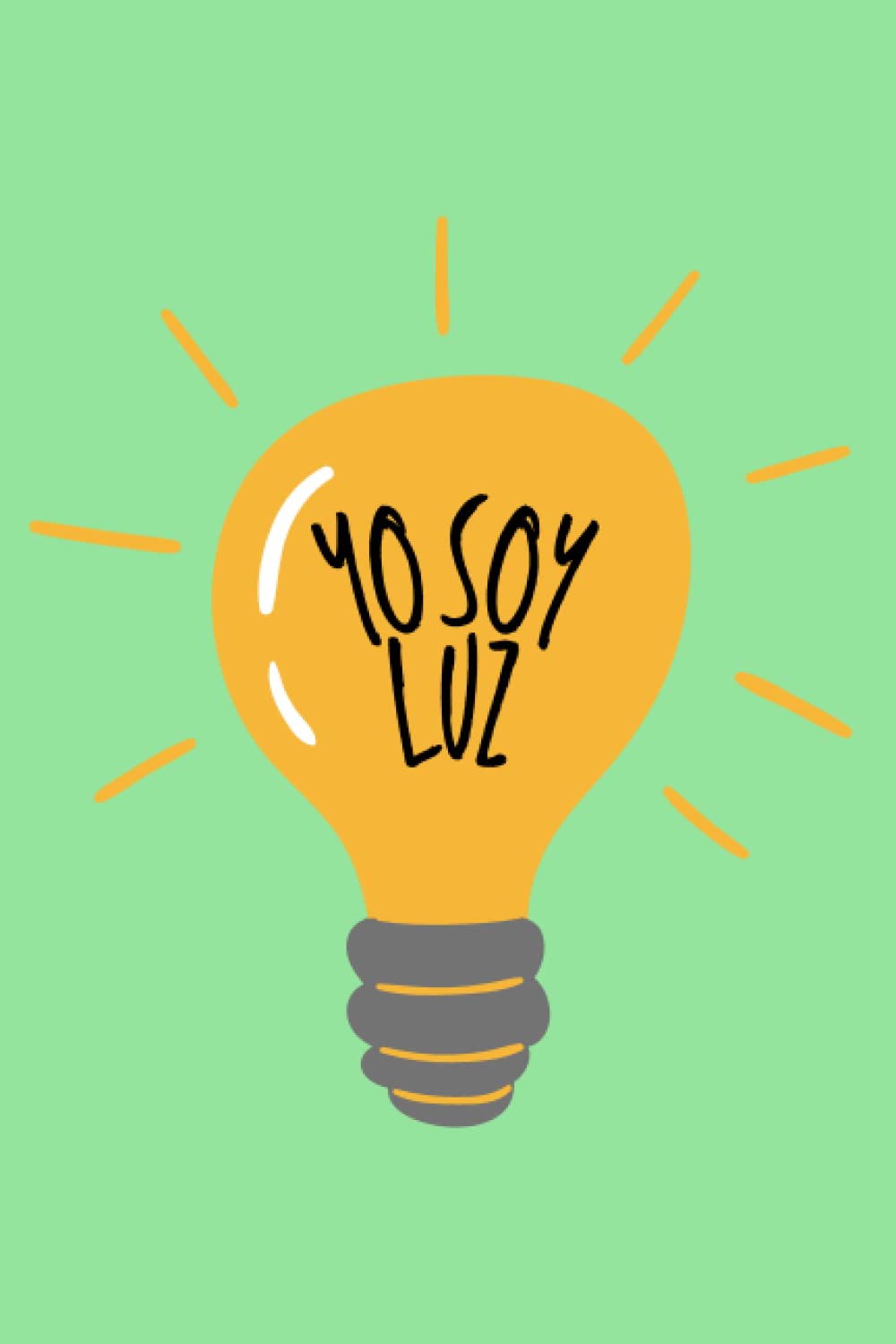 Libreta Yo Soy Luz Verde Esmeralda: Diario de apuntes cristiano, Cuaderno cristiano, Libreta cristiana de notas, cuaderno de rayas tapa blanda, ... ideas, journal personal, Notes book, notebook