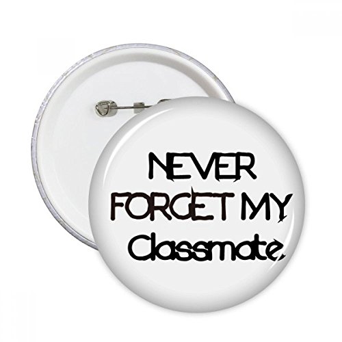 Badge bouton rond camarade de classe graduation vetements cadeau 5pcs