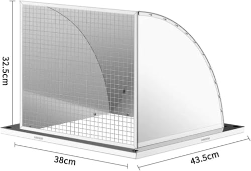 Grille d'aération 12 pouces en acier inoxydable carré pour façade extérieure