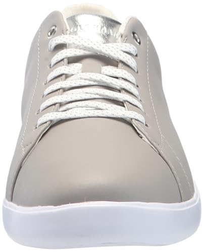Cole Haan Cole Haan Women's Grand Crosscourt Sneakers, Drizzle/Silver Metallic/White, 8-B US