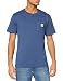 Produktbild Carhartt Herren Workwear Pocket Short-Sleeve T-Shirt, Dark Cobalt Blue Heather, M