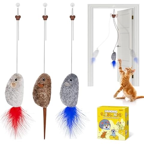 Potaroma Interactive Cat Mice Toys Cover