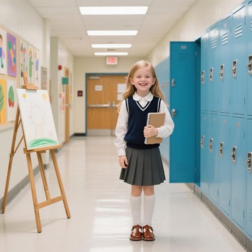 Image of Otter MOMO Toddler /Little Girls Mary Jane Slip-on School Uniform Party Dress Shoes