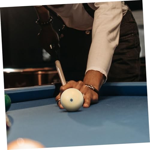 Boules de billard blanches en résine solide et rondes de haute précision - 7