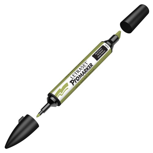 Marqueur double pointe Letraset ProMarker - Ice Grey 4 Marsh Green