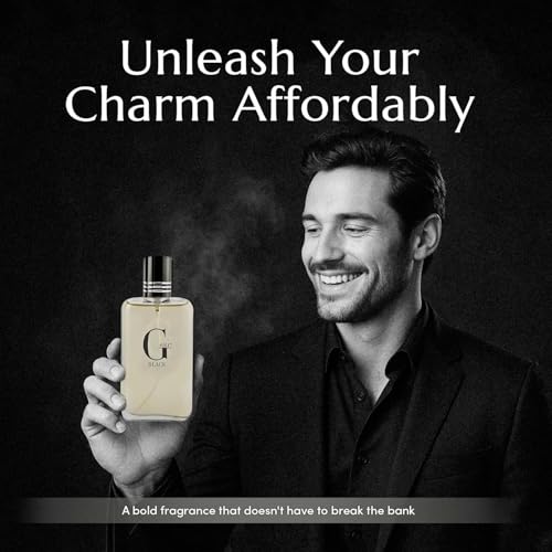 Image of PB ParfumsBelcam G eau Black Eau De Toilette Spray for Men - 100 mL Affordable, Long-Lasting Fresh Aquatic Fragrance & Spicy Aquatic Scent with Sandalwood & Patchouli for Day & Night Use