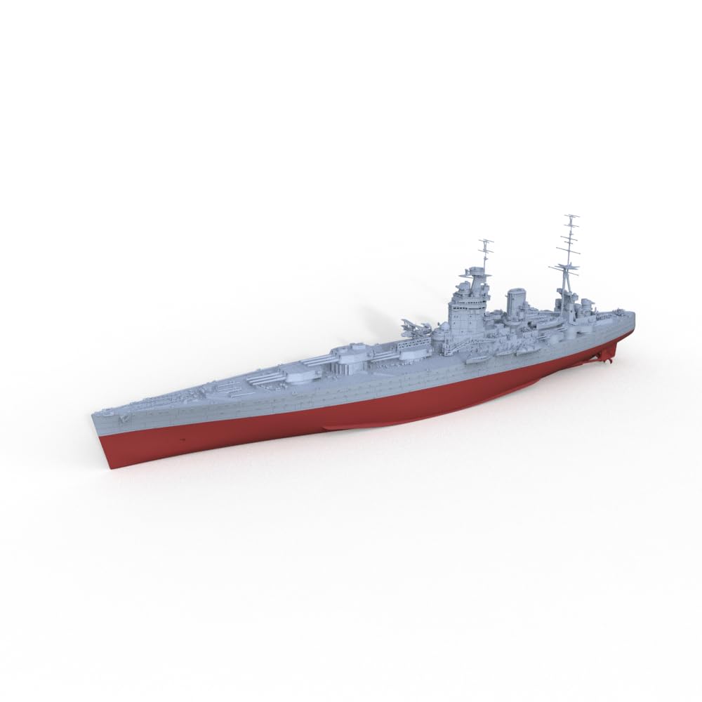 MRY-SFW SSC700706S-A 1/700 zestaw do budowy modelu wojskowego HMS Nelson Rodney 1940 pełny kadłub