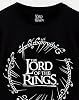 The Lord Of The Rings Mens T-Shirt | Adults Womens Movie Logo Black Top | LOTR Merchandise #5