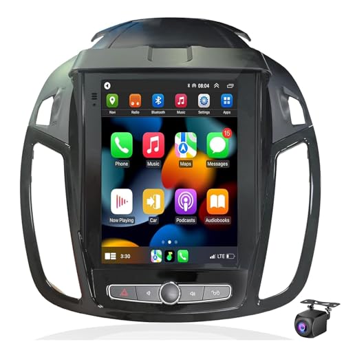 Radio De Coche Android 15 De 9,7'' Para Fo rd Kuga Escape C Max 2013 2018 Estéreo Carplay Android Auto Pantalla Táctil Reproductor Multimedia Con GPS Cámara De Respaldo SWC Bluetooth FM WiF(Size:L200)