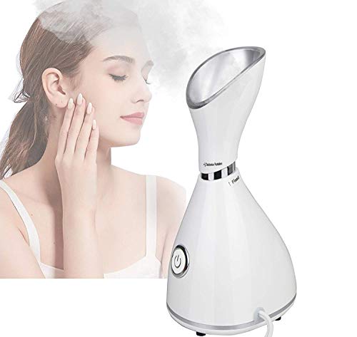 Lumcrissy Nano Ionic Facial Steamer,Steamer for Face,Ionic Hot Mist For Moisturizing,Unclogs Pores Clear