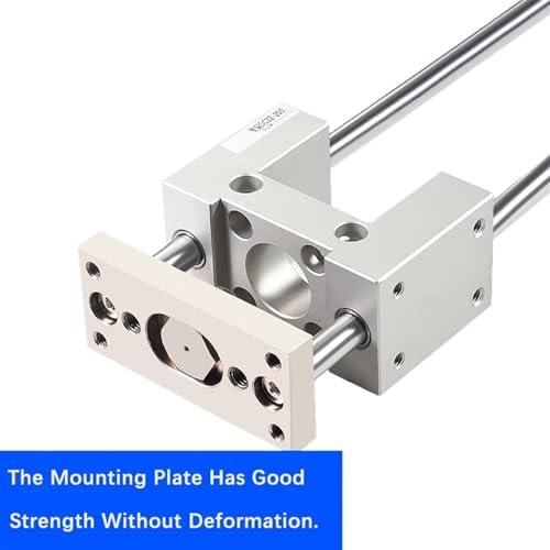 Rail de guidage linéaire comme support mécanique de piston pneumatique SC40 - 4