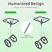 Ediess1nDT Tennis Ball for Balls Automatic Tennis Ball Pickup Picker 80 Balls Large Capacity Collector Basket Hopper Cart Machine Practicing Tennis Court Equipment for Gym Clubs Coaches Players