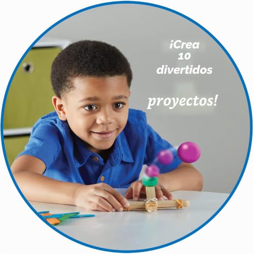 Experimentos científicos STEM de madera con libro de actividades para niños 6