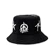Drawihi. Doodle Gorro De Pescador Tendencia Hip-Hop Hat Sombrero para El Sol...