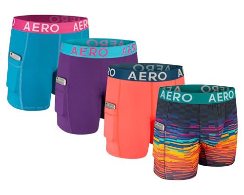 AEROPOSTALE Mens Performance Compression Boxer Briefs Underwear