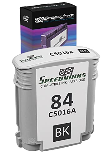 Speedy Inks Remanufactured Ink Cartridge Replacement for HP 84 / C5016A (Black)