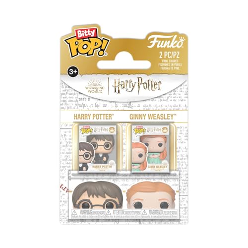 Funko Bitty Pop Harry Potter Pack 2 con Harry Potter y Ginny Weasley