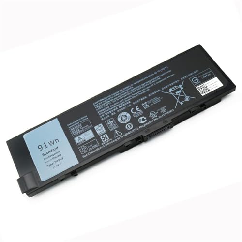 �݊� MFKVP 91Wh/7950mAh �K�� Precision 7510 7520 7710 7720 M7510 M7520 M7710 M7720 P29E �m�[�gPC�����p�̃A�N�Z�T�� 6E7H