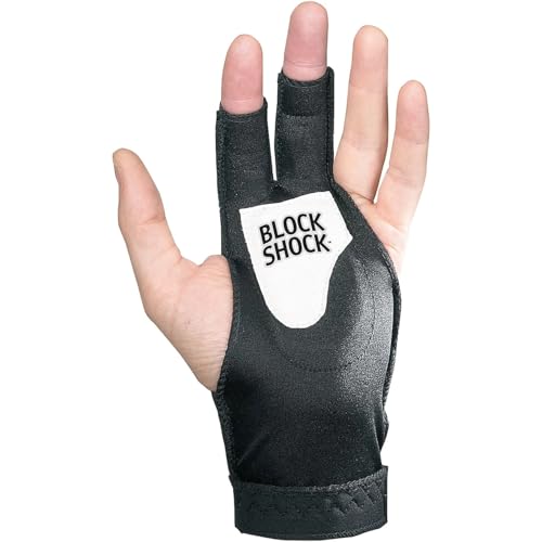 BLOCKSHOCK Padded Inner Glove for Under Baseball Glove Shock Absorbing - Youth Left Hand