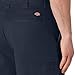Dickies Men's 13 Inch Flat Front Active Waist Twill Short, Dark Navy, 38