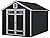 Handy Home Products Greenbriar 8X10 Do-It-Yourself Storage Shed with Floor