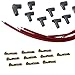 MSD 31159 Super Conductor Spark Plug Wire Set 4 Cyl Multi-Angle Plug, Socket/HEI