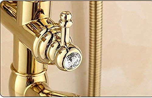 Ensemble de douche salle de bain complet avec mitigeur de lavabo design - 6
