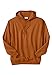 KingSize Men's Big & Tall Fleece Pullover Hoodie - 5XL, Black