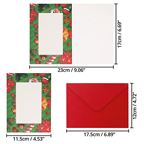 Belle Vous 36 Pz Cartoline Natale con Foto