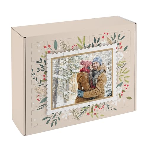 Herz & Heim® DIY Adventskalender mit Personalisierung - Design 2024 (Foto)
