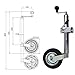 OTQEFTN Lift Swivel Trailer Jack - Trailer Jack, Boat Trailer Jack with Wheel, Caravan Accessories, Camper Parts, Rv Stand, Telescopic Supports, for All Trailers