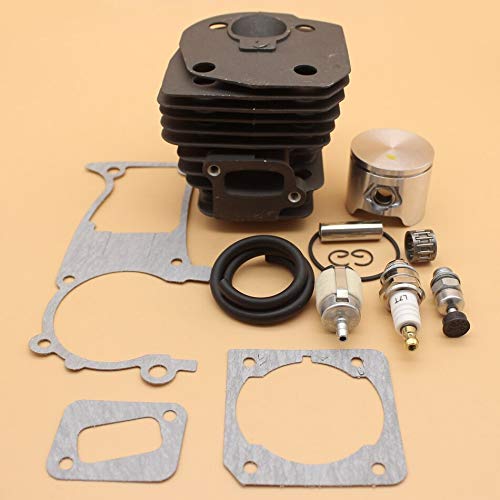 44mm Zylinder Kolben Dekompressionsventil Dichtungssatz für HUSQVARNA 350 351 353 346 346XP Gas Kettensäge Motor Motor… – Bild 6