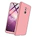 Produktbild XCYYOO für Xiaomi Pocophone F1 Hülle Hardcase 3 in 1 Ultra Dünn 360 Full Body Schutz Schutzhülle Anti-Kratzer Elegant Matte Stoßfest Hart PC Skin Rückdeckel Glatte Rückseite Bumper Handyhülle