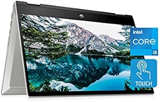 HP Pavilion x360 14” Touchscreen Laptop, 11th Gen Intel Core i5-1135G7, 8 GB RAM, 256 GB SSD Storage, Full HD IPS Display, Windows 10 Home OS, Long Battery Life, Work & Streaming (14-dw1024nr, 2021)