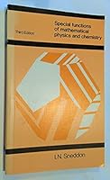 Special Functions of Mathematical Physics and Chemistry (LMT) 0582443962 Book Cover