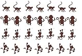 Monkey Collections Set (autocollants Monkey Brown)