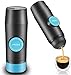 AQHZB Cafetera portátil, presión de 18 Bares, operación con un botón con batería Recargable, máquina de café Espresso de Viaje para cápsulas de café y café en Polvo