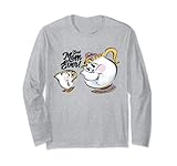 Official Disney Merchandise Disney Beauty and the Beast Chip Mrs. Potts Best Mom Ever Manga Larga