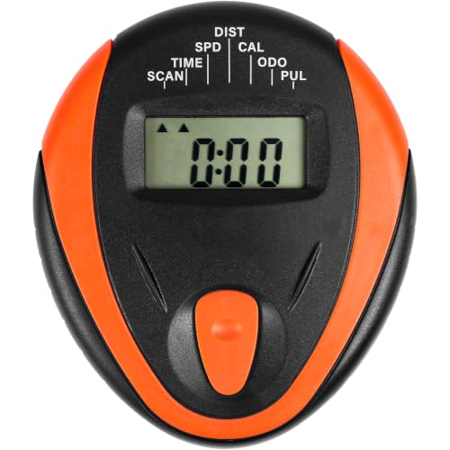 Monitor de velocímetro LCD para bicicleta estacionaria 3TVol, pantalla digital para ejercicio con medición de frecuencia cardíaca y seguimiento de tiempo, velocidad, distancia y calorías miniatura 2