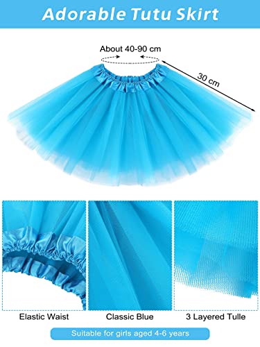Set de 3 piezas de disfraz tutu de tul miniatura 5