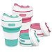 ROCONTRIP Silicone Collapsible Cup Convenient Travel Coffee Mug Lightweight Food Grade Silicone & PP BPA Free for Camping Hiking Outdoor Commuters