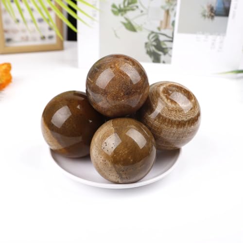 Boule de cristal agate de grande taille 70-80mm pour collectionneur - 4