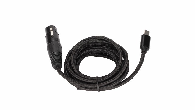 Amazon.co.jp: Byger USB CからXLRへのメスケーブル、USBCマイク