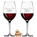 Produktbild FORYOU24 2 Leonardo Weingläser mit Gravur des Namens und Motiv Ringe Wein-Glas graviert Hochzeit Geschenkidee