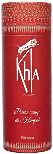 KHLA - Rode Kampot peper Premium IGP - 120 g - peperkorrels - verkregen uit biologische landbouw - Afbeelding 3